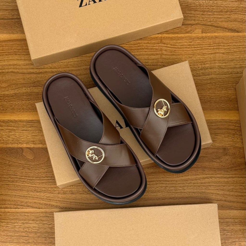 Mules Zara Origins "Medallion Silver"