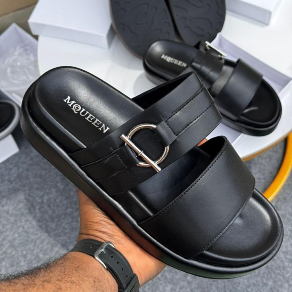 Mules Alexander McQueen "Choco Luxe"