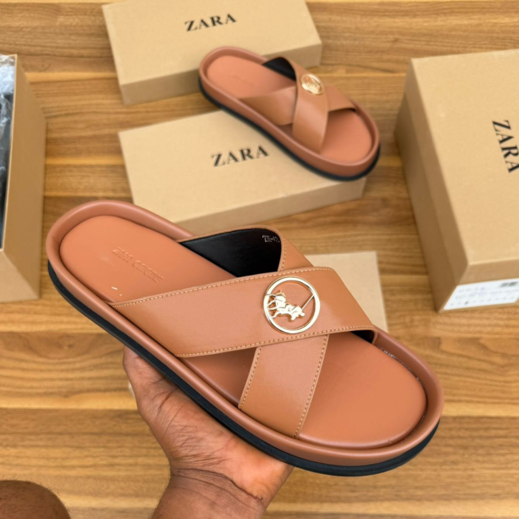 Mules Zara Origins "Medallion Silver"